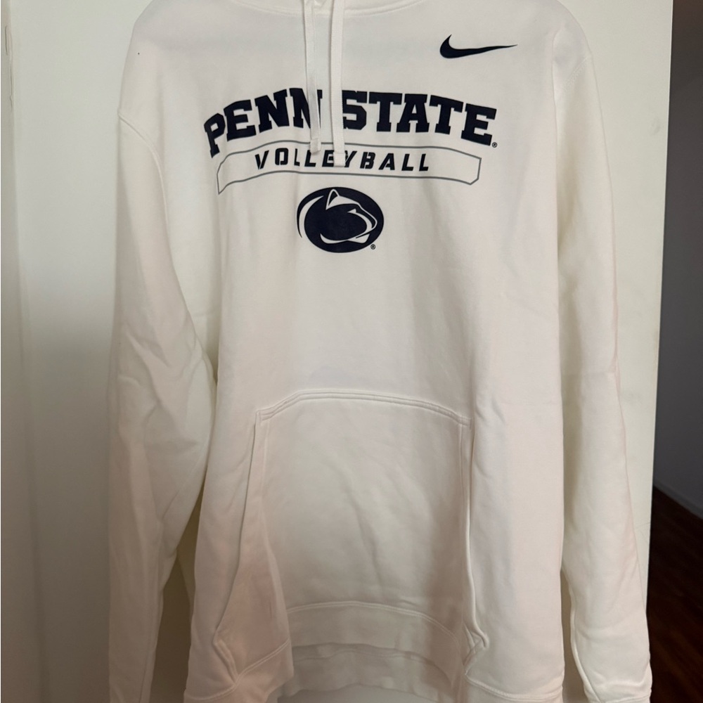 Nike White Penn State Volleyball Sweater